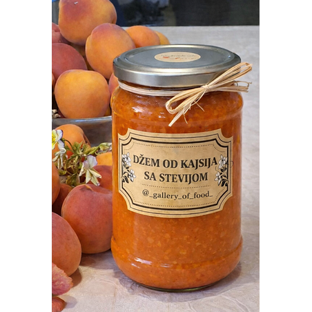Džem od kajsija sa stevijom