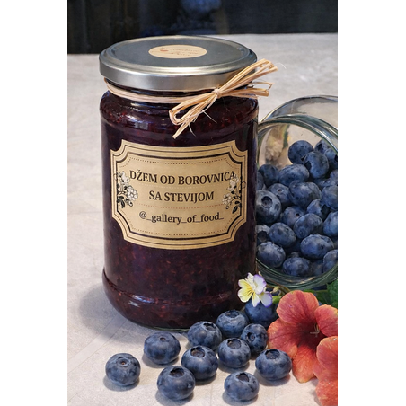Džem od borovnica sa stevijom