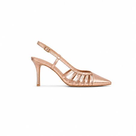 Rose gold cipele na štiklu