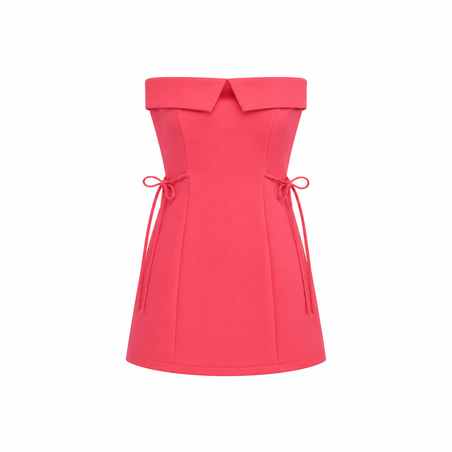 Pink mini haljina