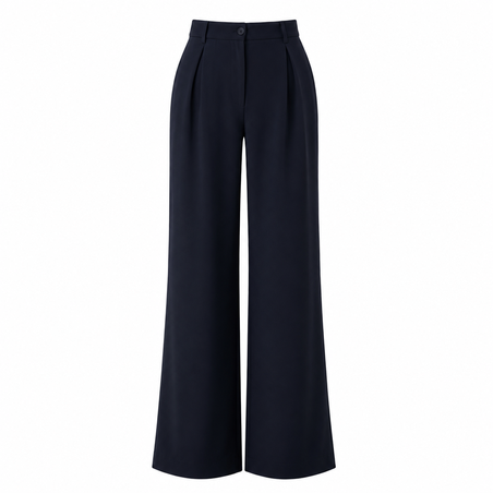 Teget pantalone sa faltama