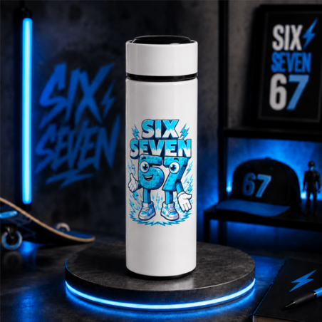 TERMOS SA MERAČEM TEMPERATURE - SIX SEVEN