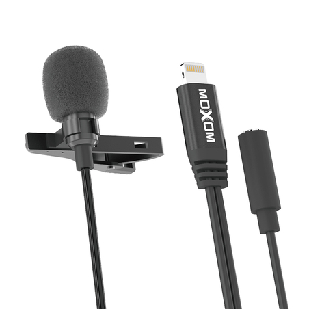 Mikrofon Moxom MX-AX37 Lightning crni