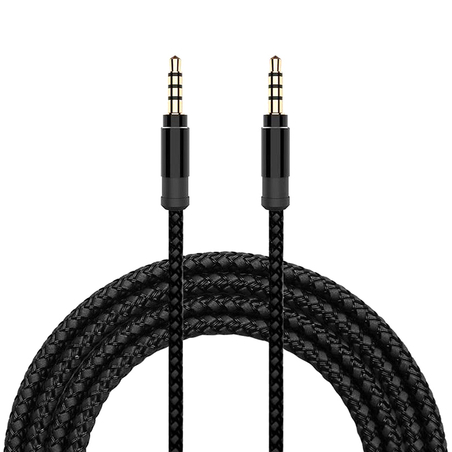 Audio AUX kabal pertla crni
