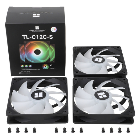 ThermalRight TL-C12C-S Black ARGB X3kom