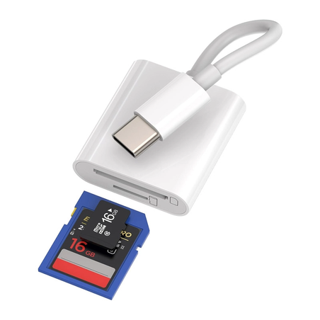 Adapter Type-C na SD/TF card citac