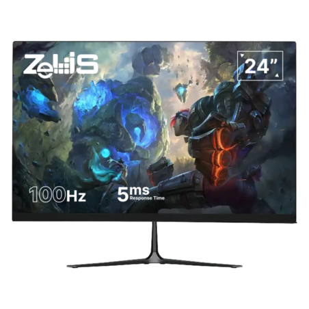 Monitor 23.8 Zeus ZUS2300IPS 1920x1080/Full HD/IPS/5ms/100Hz/HDMI/VGA/Frameless