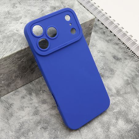 Futrola Silikon Pro Camera za iPhone 17 Pro Max (6.9)/iPhone 18 Pro Max (6.9) tamno plava