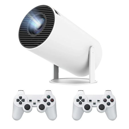 Game Projektor 2in1 sa dva dzojstika beli