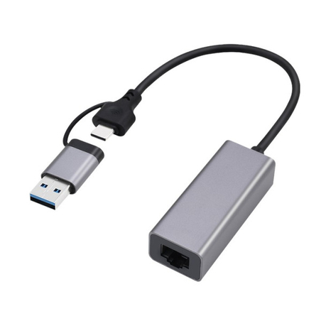Gembird USB 3.1 + type-C Gigabit network adapter