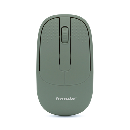 Mis kancelarijski bezicni BANDA M60 sivi