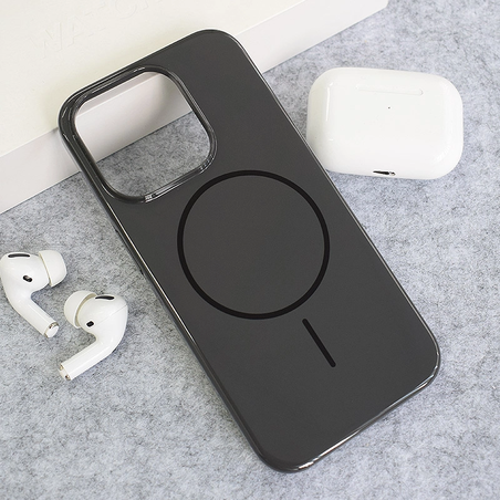 Maska Mag Case Nanobeats za iPhone 15 Pro crna
