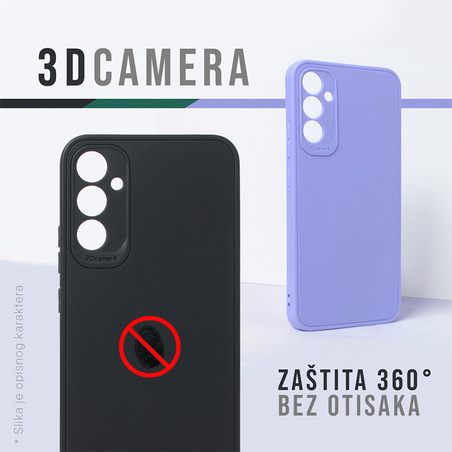 Maska za Samsung A16 5G/ A166B 3D Camera tamno plava