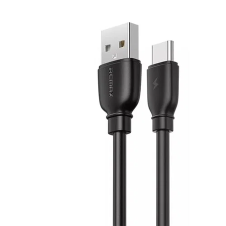 Remax kabel suji pro RC-138a type-c 2.4A crni 1m