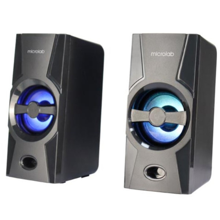Microlab B15 Stereo zvucnici, black, 6W RMS(2 x 3W), USB power,3.5mm