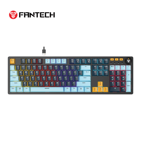 Gejmerska mehanicka tastatura Fantech MK893S ATOM107S Navy Blue switch