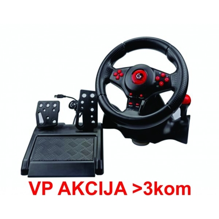 STR-ShockForce-II ** Gembird USB 2.0 volan za igrice PC