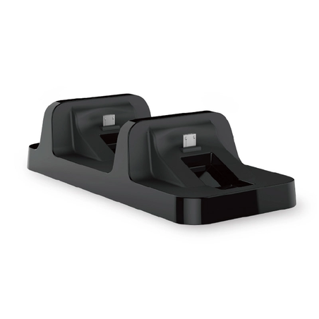 Docking station DOBE TP4-002 Punjac Za PS4 Kontrolere Dual crni