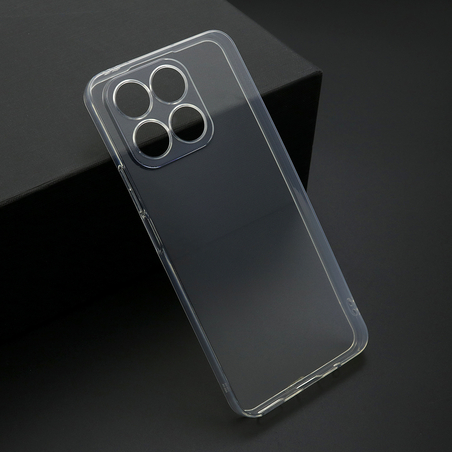 Maska ULTRA TANKI PROTECT silikon za Honor X8A providna (bela)