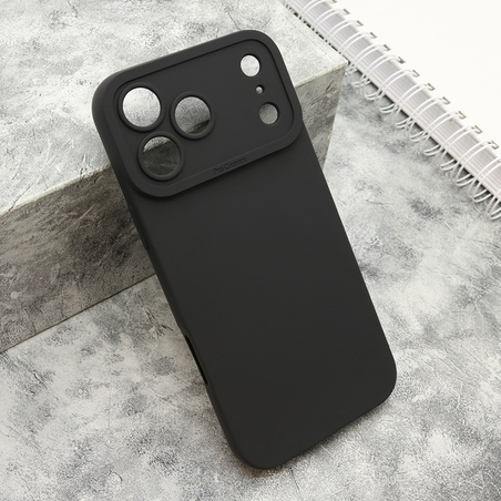 Futrola Silikon Pro Camera za iPhone 17 Pro Max (6.9)/iPhone 18 Pro Max (6.9) crna
