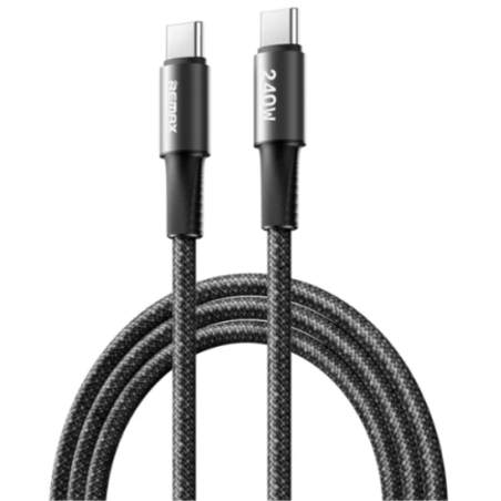 DATA kabl Velocity TIP C na TIP C CB25 240W, 1,2m crni REMAX