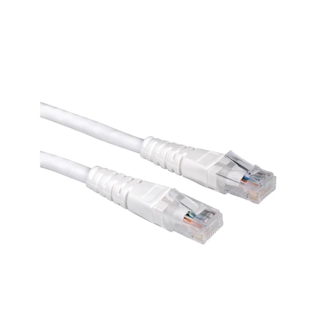 STANDARD UTP Patch Cord cat.6/Cl. E white 0.5 m