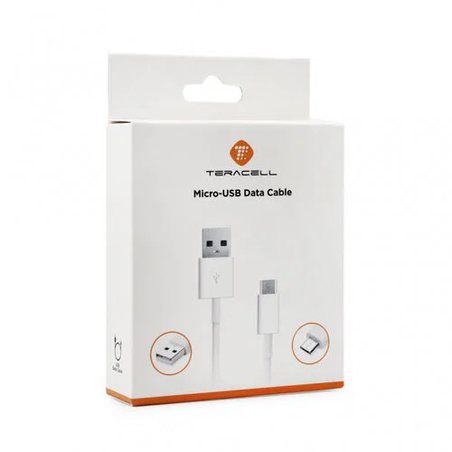 Teracell data kabl Plus micro USB beli 2m