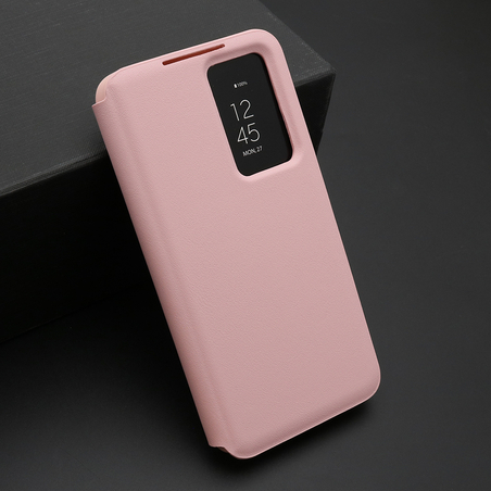 Maska BI FOLD Smart Window za Samsung S931B Galaxy S25 5G roze