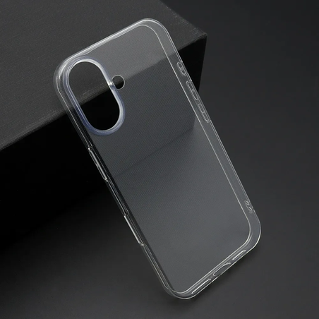 Futrola ULTRA TANKI PROTECT silikon za iPhone 16 (6.1) providna (bela)