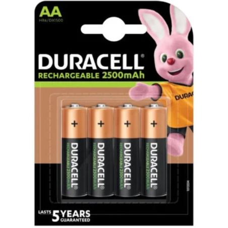 Duracell 2500mAh AA R6 MN1500, punjive NiMH baterije (rechargeable)