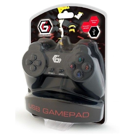 JPD-UB-01 Gembird USB 2.0 digital gamepad black (alt. JPD-Digitalpad