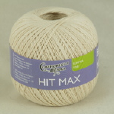Пряжа Семеновская HIT max 100гр 590м 100% хл. цв. льнян. х1 (30674)