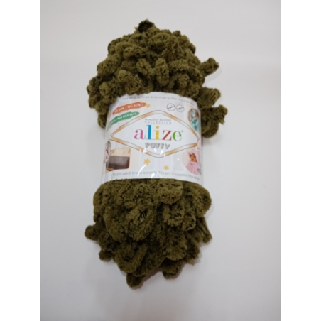 Пряжа, ALEZE PUFFY 100гр 9м 100%микрополиэстер цв. 719