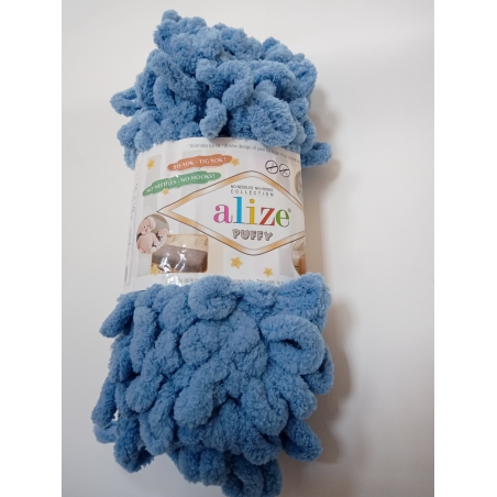 Пряжа, ALEZE PUFFY 100гр 9м 100%микрополиэстер цв. 280