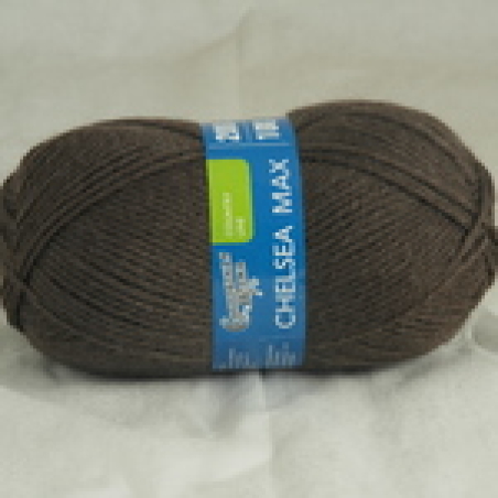 Пряжа Семеновская Челси Макс 100гр 200м 50%ш. цв. кофе v2 (70666)