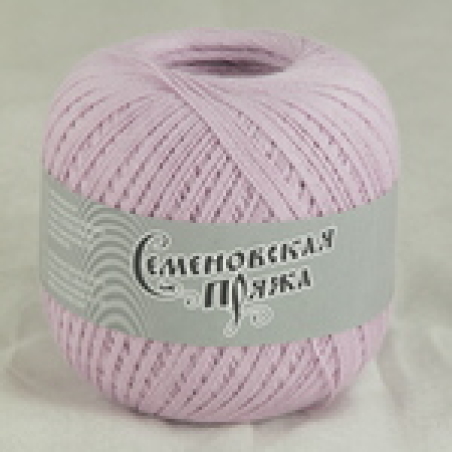 Пряжа Семеновская HIT max 100гр 590м 100% хл. цв. астра х1 (30220)