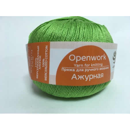 Пряжа Пехорка Ажурная 50гр 280м 100% х/б цв.Экзотика 065 