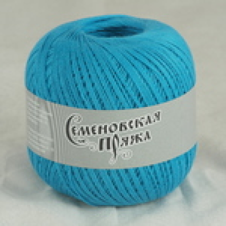Пряжа Семеновская HIT max 100гр 590м 100% хл. цв. мадон х1 (30131)