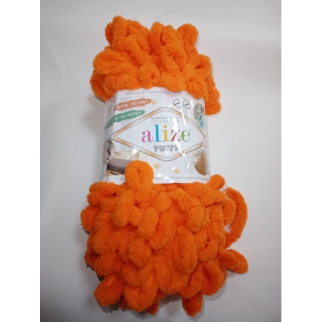 Пряжа, ALEZE PUFFY 100гр 9м 100%микрополиэстер цв. 767