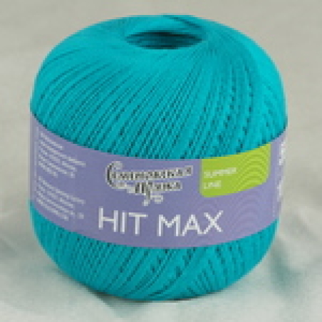 Пряжа Семеновская HIT max 100гр 590м 100% хл. цв. бир. гол. х1 (30290)