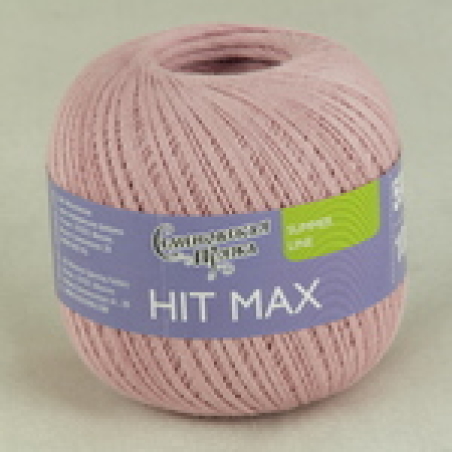 Пряжа Семеновская HIT max 100гр 590м 100% хл. цв. мол. шок. х1 (30902)