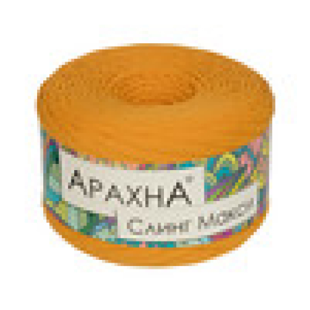 Пряжа  ARACHNA Sling Maxi 280гр 100м 100% х/б цв. Горчица 18