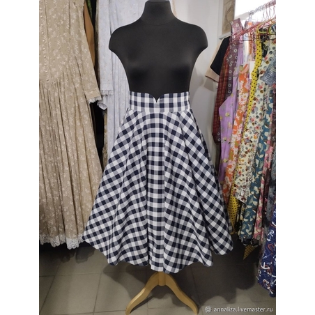 Юбка-солнце 