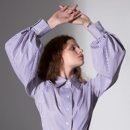 Блузка в полоску