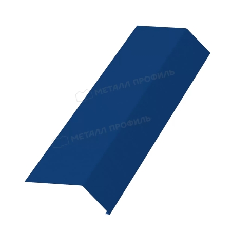 Планка карнизная Синий насыщенный 100х69х2000 (5005-0.45)