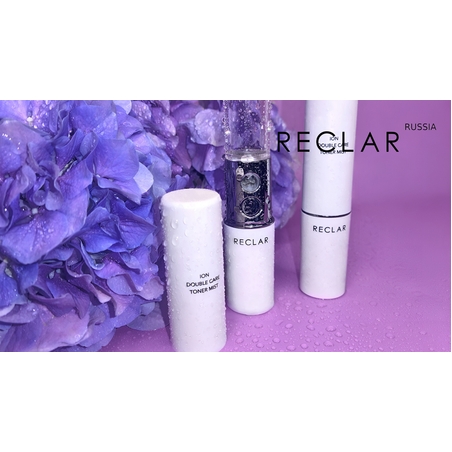 Ионный мист Reclar Ion Double Care Toner Mist White + эсенция Camellia Red Flower Formula(100 ml)