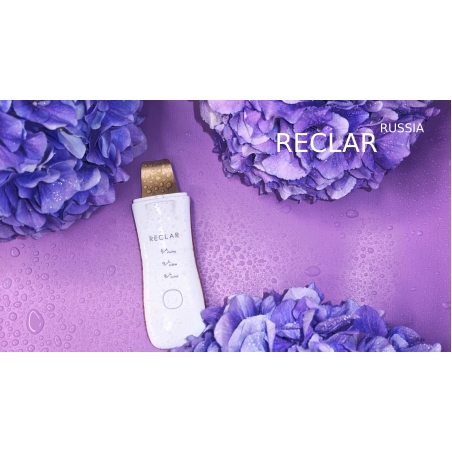 Ультразвуковой прибор RECLAR Galvanic Water Peeler(Gold)