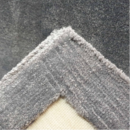 Обработка края ковра с подгибом