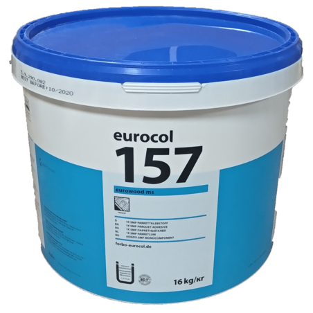 Forbo Eurocol 157 Eurowood MS Hard Elastic - 1К-МС твердо-эластичный клей для паркета (16кг)