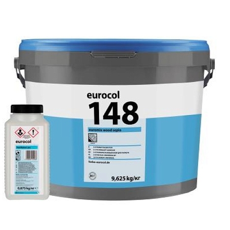 Forbo Eurocol 148 Euromix wood. Форбо 148 2-К полиуретановый клей (9,625кг)